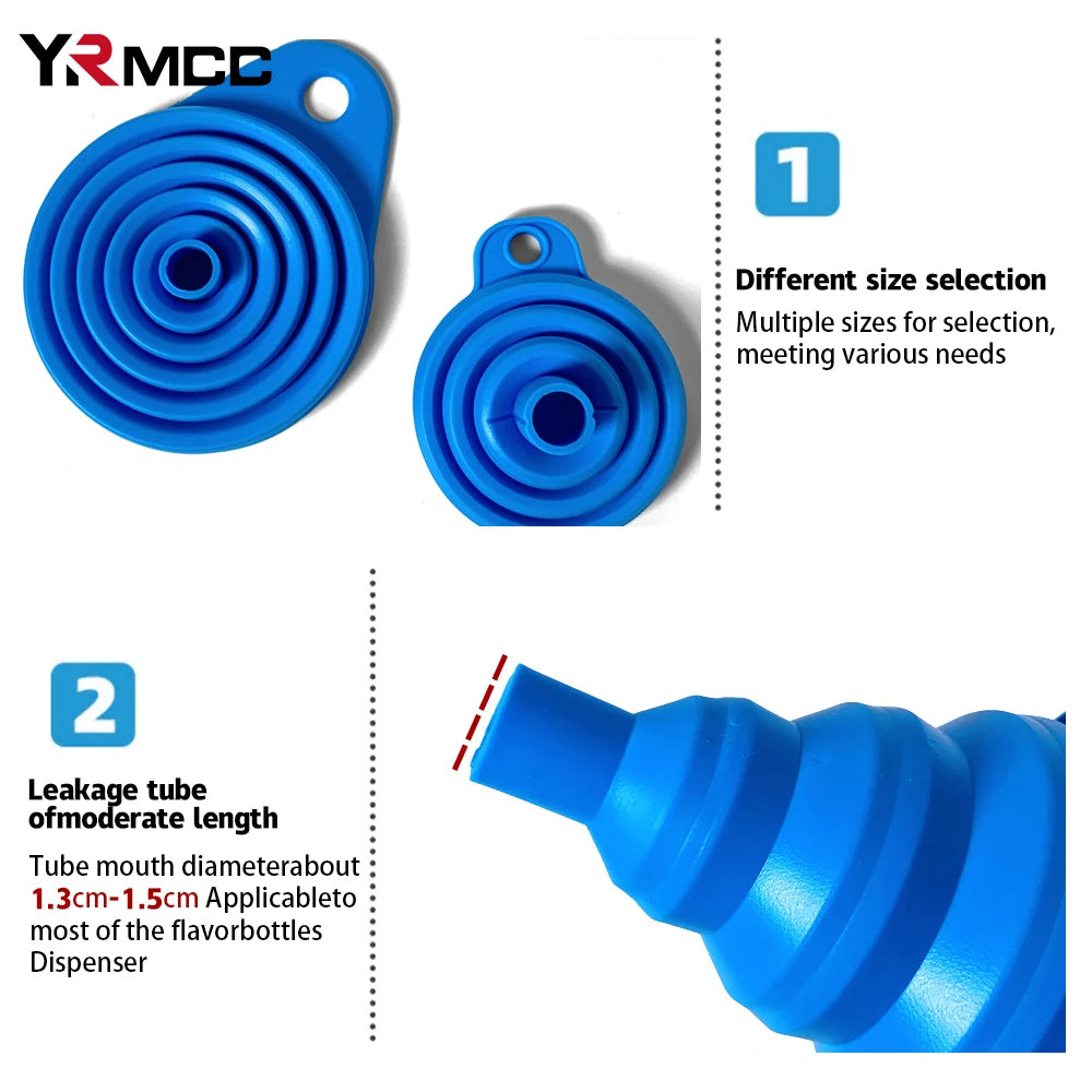 Mess-Free Foldable Funnel