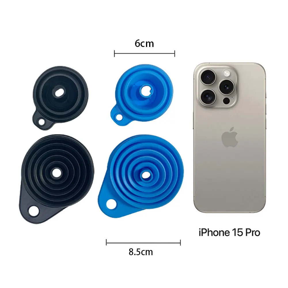 Mess-Free Foldable Funnel